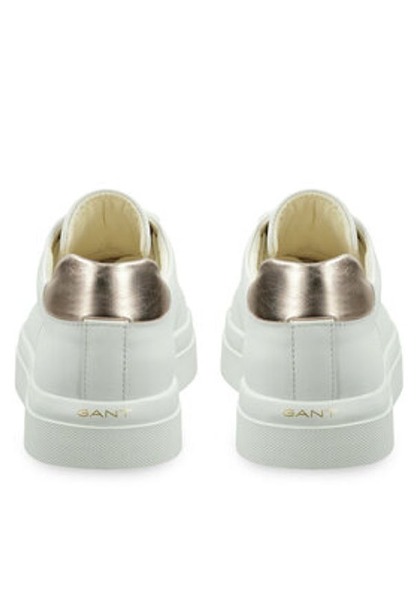 GANT - Gant Sneakersy 30531835 Biały. Kolor: biały. Materiał: skóra