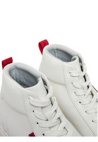 Hugo - HUGO Sneakersy Morrie 50537334 Biały. Kolor: biały. Materiał: skóra #3