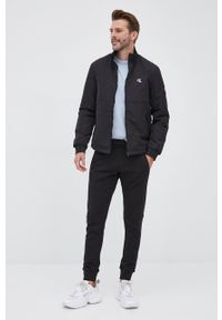 Calvin Klein Jeans Spodnie J30J319652.PPYY męskie kolor czarny z nadrukiem. Kolor: czarny. Materiał: włókno, dzianina. Wzór: nadruk #3