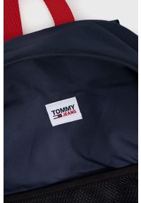Tommy Jeans Plecak męski kolor granatowy duży z aplikacją. Kolor: niebieski. Materiał: poliester. Wzór: aplikacja #4