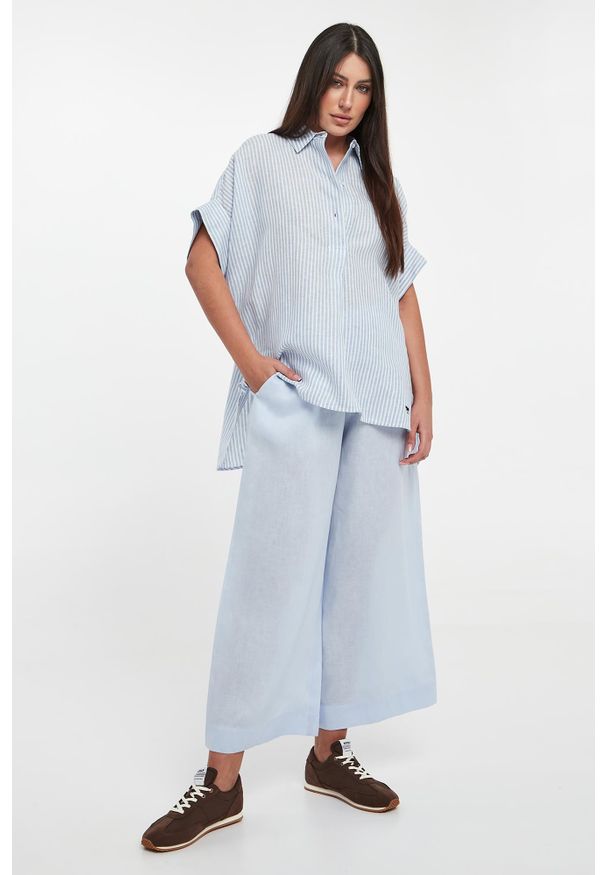 Weekend Max Mara - Koszula damska lniana Verve WEEKEND MAX MARA. Materiał: len