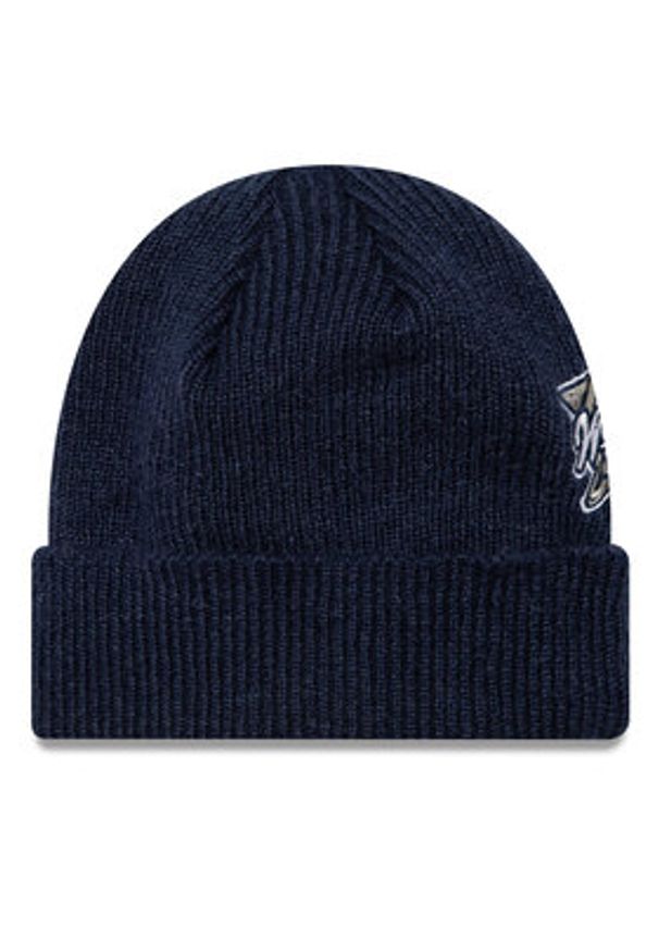 New Era Czapka World Series Patch New York Yankees Cuff Knit Beanie 60580731 Granatowy. Kolor: niebieski. Materiał: materiał, akryl