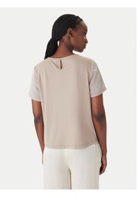Weekend Max Mara Bluzka Zona 2615941011 Beżowy Relaxed Fit. Kolor: beżowy. Materiał: syntetyk #3