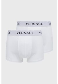 VERSACE - Versace Bokserki (2-pack) męskie kolor biały. Kolor: biały
