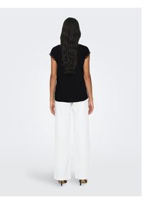 only - ONLY Bluzka 15252241 Czarny Regular Fit. Kolor: czarny. Materiał: wiskoza #3