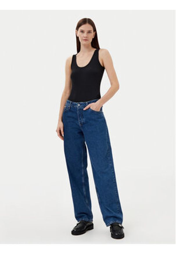 Calvin Klein Top K20K208246 Czarny Slim Fit. Kolor: czarny