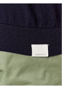 Jack&Jones PREMIUM Sweter Lasse 12210345 Granatowy Regular Fit. Kolor: niebieski. Materiał: bawełna #4