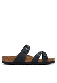Birkenstock Klapki Franca 1021203 Czarny. Kolor: czarny. Materiał: skóra #1