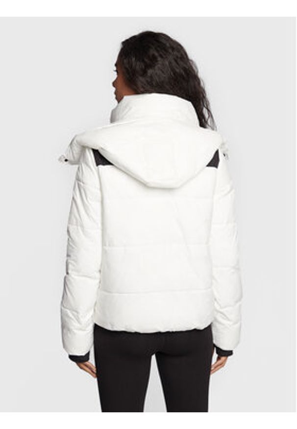 DKNY Sport Kurtka przejściowa DP2J9216 Biały Regular Fit. Kolor: biały. Materiał: syntetyk. Styl: sportowy