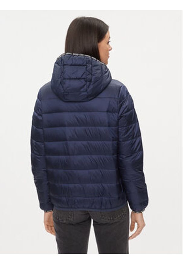 Tommy Jeans Kurtka zimowa Quilted DW0DW09350 Granatowy Regular Fit. Kolor: niebieski. Materiał: syntetyk. Sezon: zima