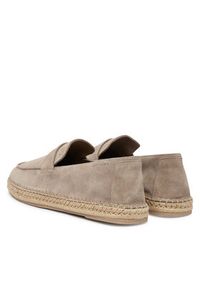 Calvin Klein Espadryle Espadrille Loafer Band Su HM0HM02072 Beżowy. Kolor: beżowy. Materiał: zamsz, skóra #3