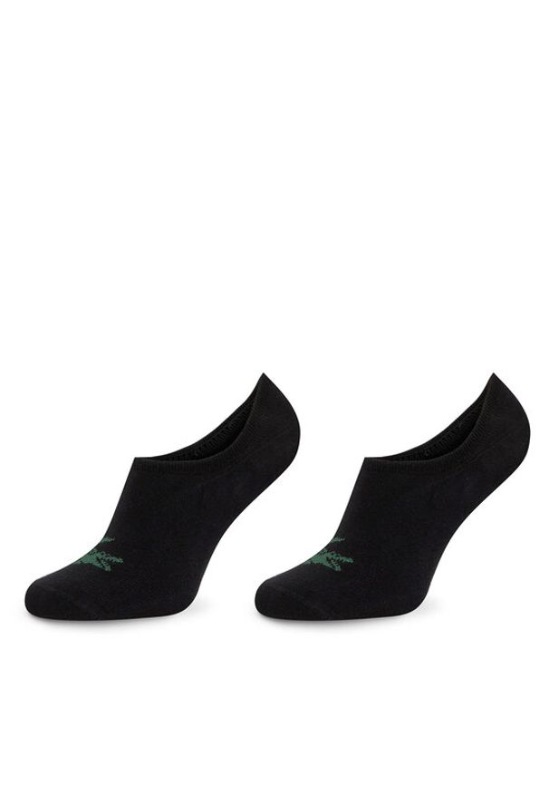 Lacoste Zestaw 3 par stopek unisex RA7872 Czarny. Kolor: czarny. Materiał: bawełna, materiał