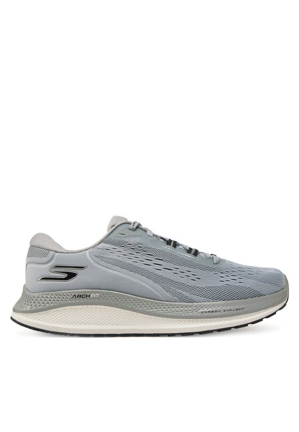 skechers - Skechers Buty do biegania GO RUN Persistence 3 246084/GYBK Szary. Kolor: szary. Materiał: materiał. Sport: bieganie