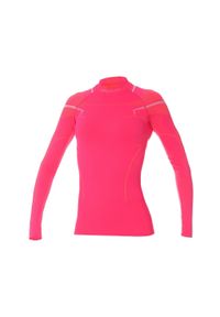 Termoaktywna damska bluza narciarska Brubeck Thermo. Kolor: różowy. Materiał: poliamid, elastan. Sport: narciarstwo