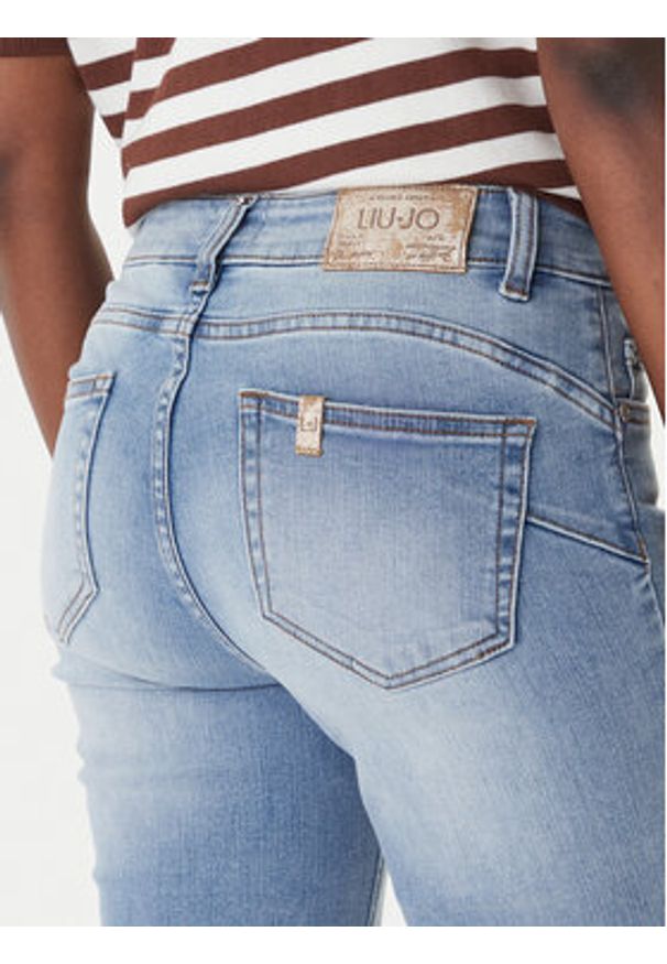 Liu Jo Jeansy UA6015 D0318 Niebieski Flare Fit. Kolor: niebieski
