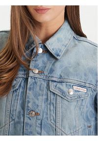 Calvin Klein Jeans Kurtka jeansowa LV047F677G Niebieski Regular Fit. Kolor: niebieski. Materiał: bawełna #4