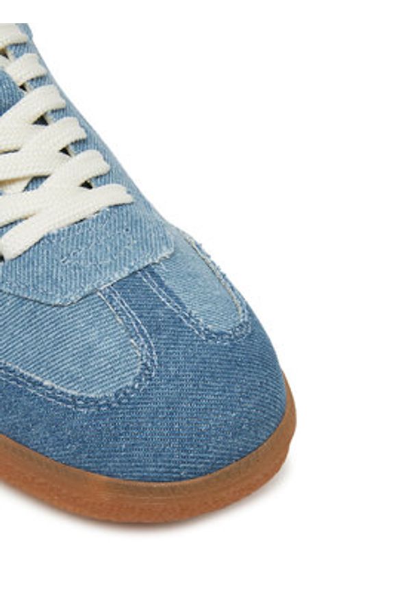 Steve Madden Sneakersy Emporia SM11003419 Niebieski. Kolor: niebieski. Materiał: materiał
