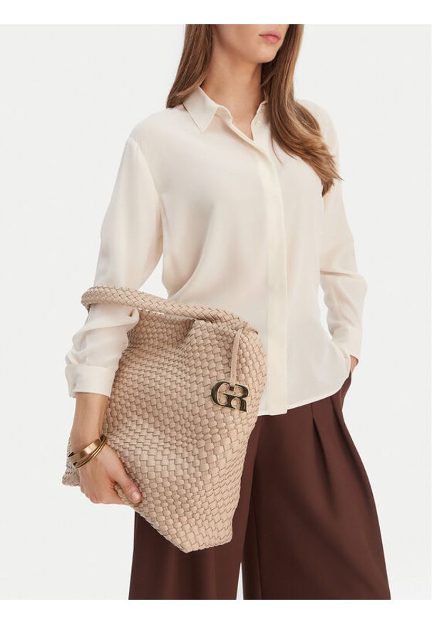 Gino Rossi - GINO ROSSI Torebka C-JERRY-LT22070 Beżowy. Kolor: beżowy