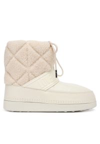 Love Moschino - LOVE MOSCHINO Śniegowce JA24412G0NISJ Écru. Materiał: skóra