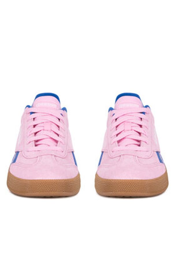 Reebok Sneakersy REEBOK SMASH EDGE 100220597 Różowy. Kolor: różowy. Materiał: skóra