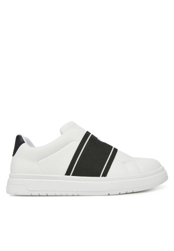 Sneakersy Calvin Klein Jeans. Kolor: biały