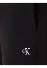 Calvin Klein Jeans Spodnie dresowe LV04RD241G Czarny Regular Fit. Kolor: czarny. Materiał: bawełna #3