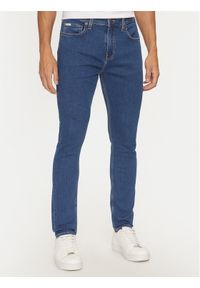 Guess Jeans Jeansy M4YA0F D5DM2 Granatowy Skinny Fit. Kolor: niebieski