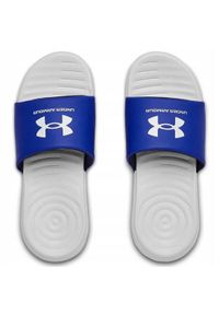 Klapki basenowe męskie Under Armour Ansa Fix SL. Kolor: biały, niebieski, wielokolorowy