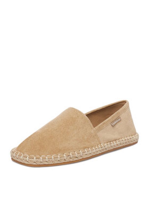 Quiksilver Espadryle EOHP-BARREL-01 Beżowy. Kolor: beżowy. Materiał: materiał