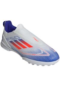 Adidas - Buty piłkarskie adidas F50 League Ll Tf IF1376 niebieskie. Kolor: niebieski. Materiał: guma, materiał. Szerokość cholewki: normalna. Sport: piłka nożna #5