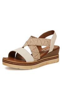Remonte Sandały D2L54-60 Beżowy. Kolor: beżowy. Materiał: skóra #3