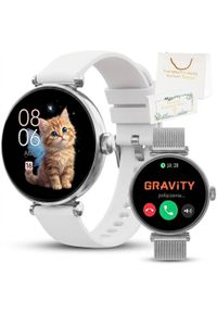 Gravity Zegarek dziecięcy SMARTWATCH GRAVITY GT26-8 SR/SR/WH. Rodzaj zegarka: smartwatch #1