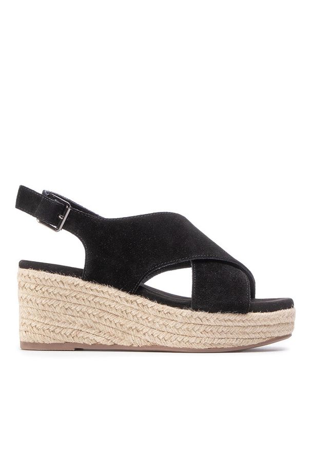 Espadryle QUAZI. Kolor: czarny