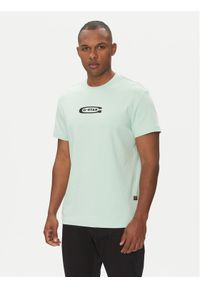 G-Star RAW - G-Star Raw T-Shirt Old Skool D25967-C812 Zielony Regular Fit. Kolor: zielony. Materiał: bawełna