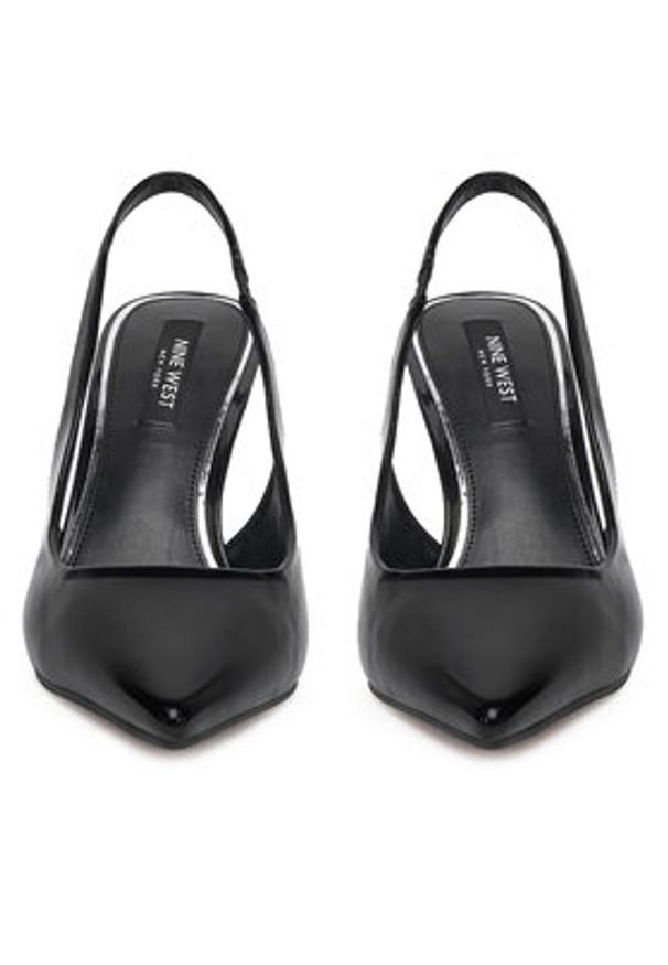 Nine West Szpilki SX005-01 Czarny. Kolor: czarny. Materiał: skóra. Obcas: na szpilce