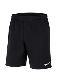 Spodenki dla dzieci treningowe Nike Flecee Park 20 Short KZ. Kolor: czarny