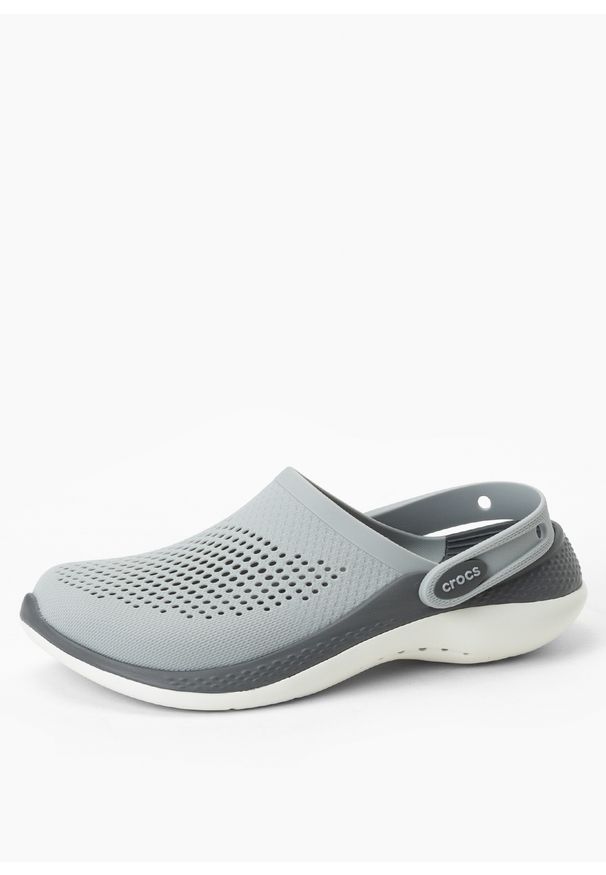 Klapki szare Crocs LiteRide 360 Clog. Kolor: szary