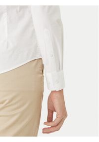 GANT - Gant Koszula 4300486 Biały Slim Fit. Kolor: biały. Materiał: bawełna #5