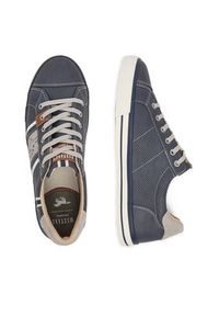 Mustang Sneakersy 4072-317 Granatowy. Kolor: niebieski. Materiał: skóra #2