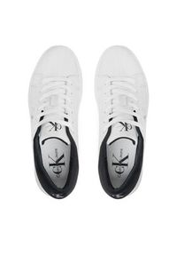 Calvin Klein Jeans Sneakersy Classic Cupsole Lowlaceup Lth Wn YW0YW01444 Czarny. Kolor: czarny