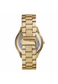 Michael Kors Zegarek Slim Runway MK3179 Złoty. Kolor: złoty