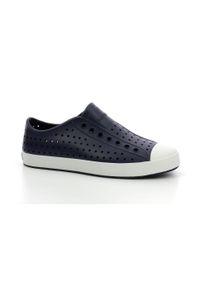 Native Shoes - Trampki Native Jefferson. Kolor: niebieski. Sport: turystyka piesza