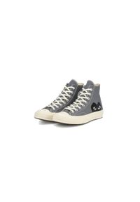 Buty do chodzenia unisex Converse Chuck Taylor 70s Hi Comme des Garcons Play. Kolor: szary. Sport: turystyka piesza