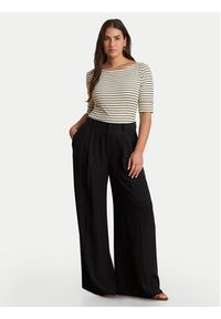 Lauren Ralph Lauren - LAUREN RALPH LAUREN Bluzka Judy 200P13919004 Kremowy Regular Fit. Kolor: kremowy. Materiał: bawełna #4
