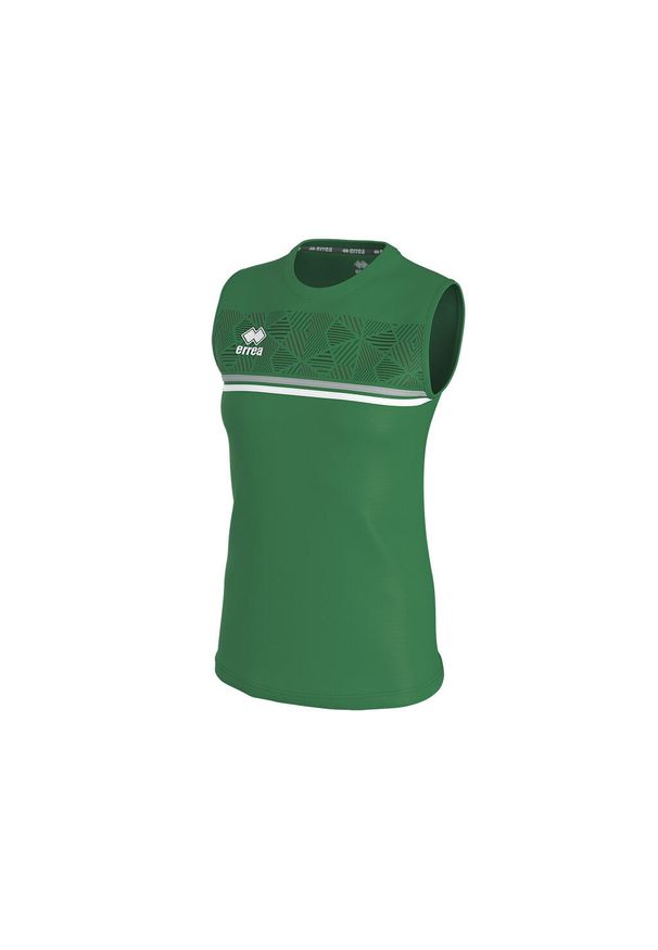 ERREA - Ornat damski Errea divina. Kolor: zielony, szary, wielokolorowy. Długość rękawa: bez rękawów. Styl: elegancki