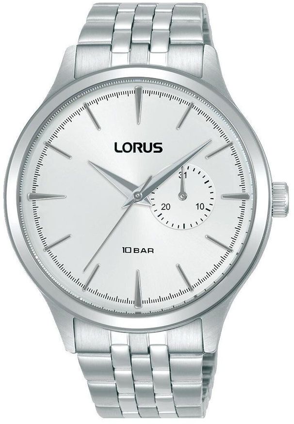Zegarek męski Lorus R5B07AX9 srebrny. Kolor: srebrny