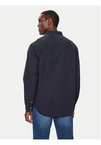 Guess Jeans Koszula M4YH37 WGCF1 Granatowy Regular Fit. Kolor: niebieski. Materiał: bawełna