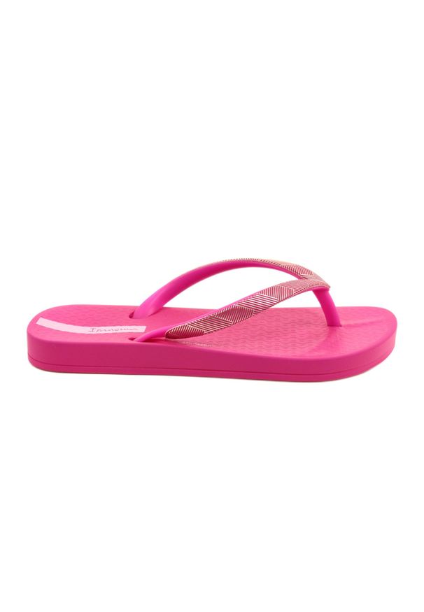 Klapki japonki Ipanema Mesh IV Kids 83177 Fuksja różowe złoty. Okazja: na plażę. Kolor: wielokolorowy, różowy, złoty. Materiał: mesh