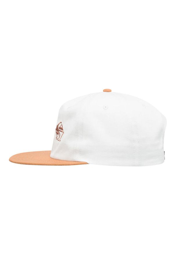 Quiksilver - Czapka Snapback dla Mężczyzn QS FRASSNASSA Brązowy. Kolor: brązowy. Materiał: materiał, bawełna. Wzór: haft