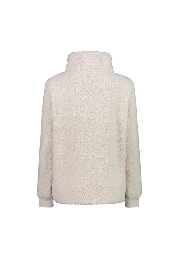 Bluza damska turystyczna CMP 32P3806. Kolor: biały. Materiał: polar. Sezon: zima